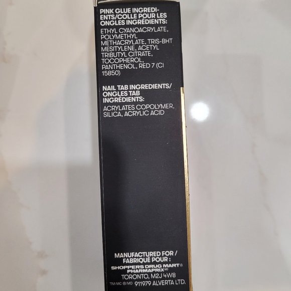 Quo Beauty Limited Edition Halloween Collection Red & Black Ombre Faux Nail Set - Picture 7 of 7